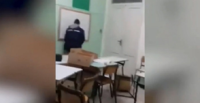 Pisa, scuola devastata dagli studenti di notte:3