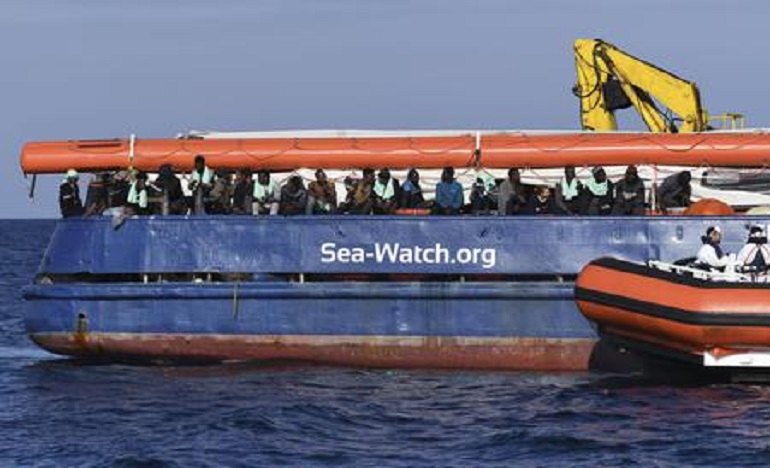 Sea Watch, Palazzo Chigi: "Italia pronta a corridoio umanitario con l'Olanda" (foto Ansa)
