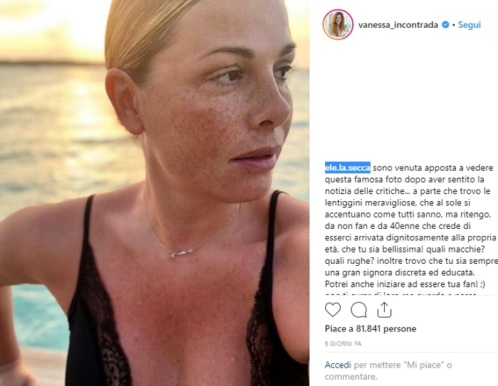 Vanessa Incontrada su Instagram