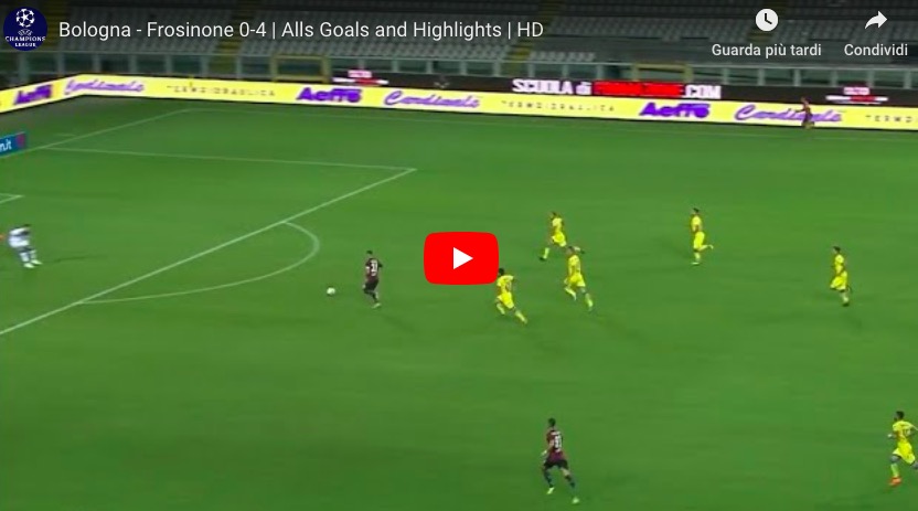 Bologna-Frosinone 0-4, show di Ciano e Pinamonti: Inzaghi verso esonero