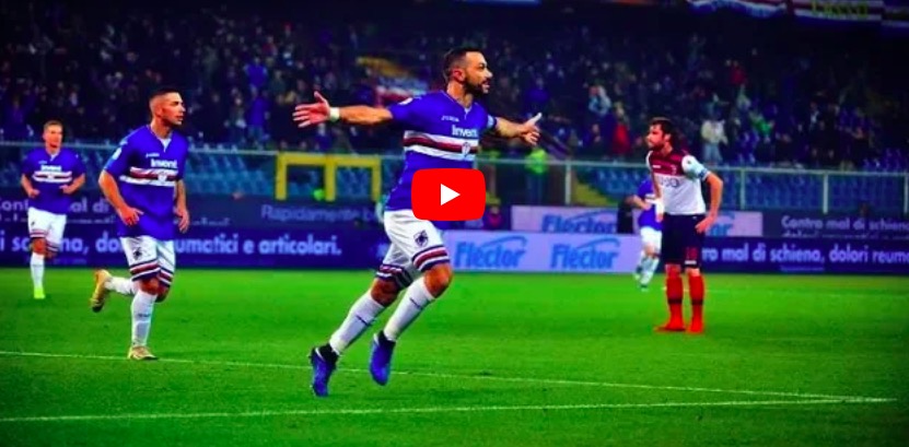 Quagliarella eguaglia record Batistuta: gol in undici partite consecutive di Serie A