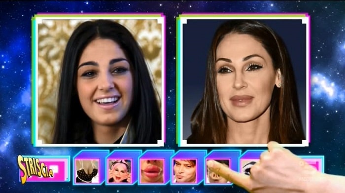 Striscia la Notizia, anche Anna Tatangelo finisce nella rubrica Fatti e Rifatti: "La riconoscete?"