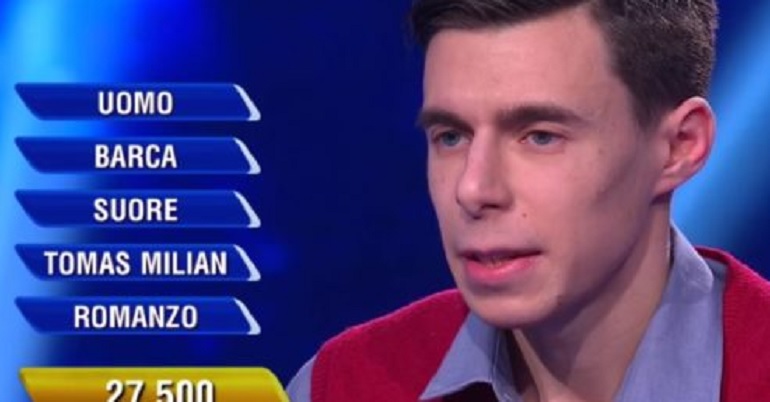 Carmine Sabatino, chi è il nuovo campione de L'Eredità che ha battuto Diego Fanzaga