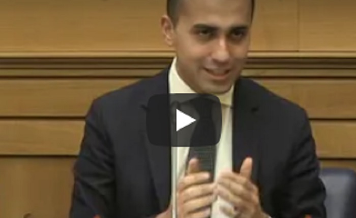 Di Maio: "2 mln di euro tagli a parlamentari M5s, soldi a Protezione civile"