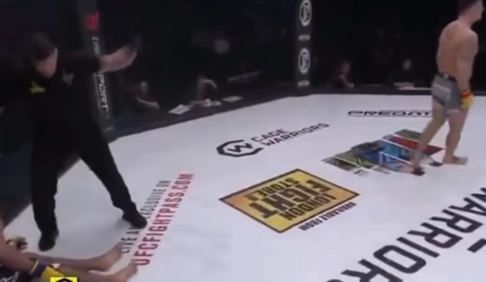 Sofiane Boukichou si spezza gamba