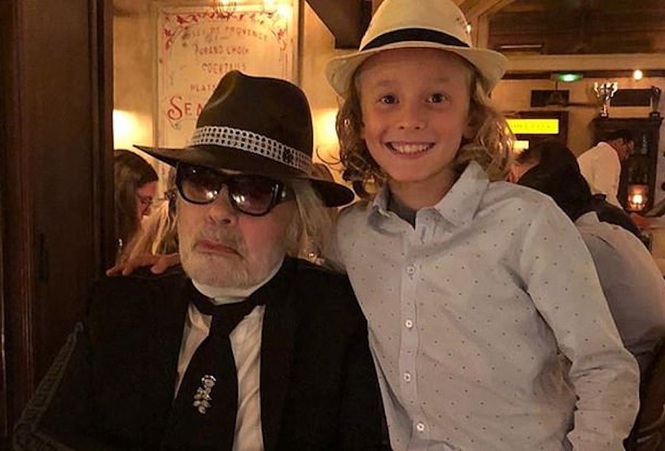 Karl Lagerfeld, non solo la gatta Choupette: in fila per l'eredità il figlioccio 11enne Hudson Kroenig