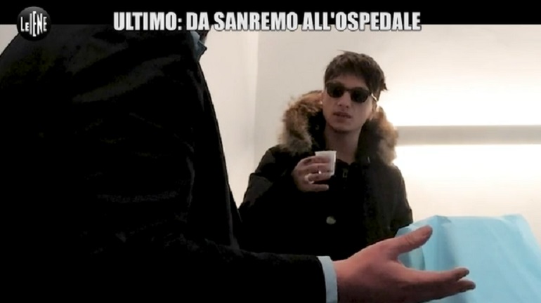 Le Iene e lo scherzo a Ultimo: da Sanremo... all'ospedale