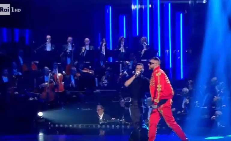 YOUTUBE Sanremo 2019, Mahmood e Gué Pequeno cantano "Soldi"
