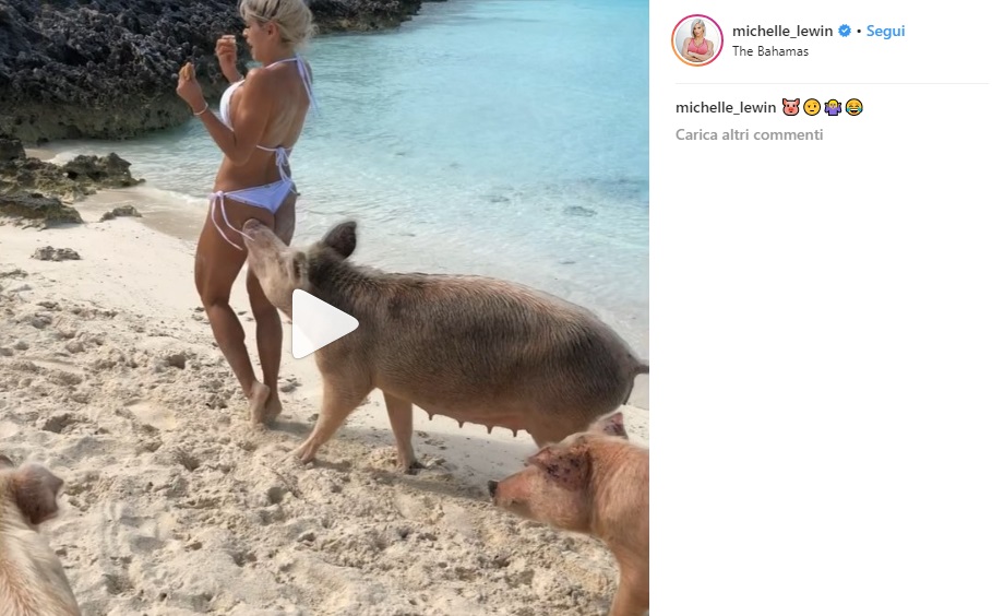 michelle lewin maiali lato B