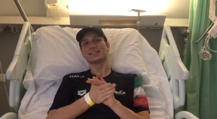 manuel bortuzzo lascia san camillo