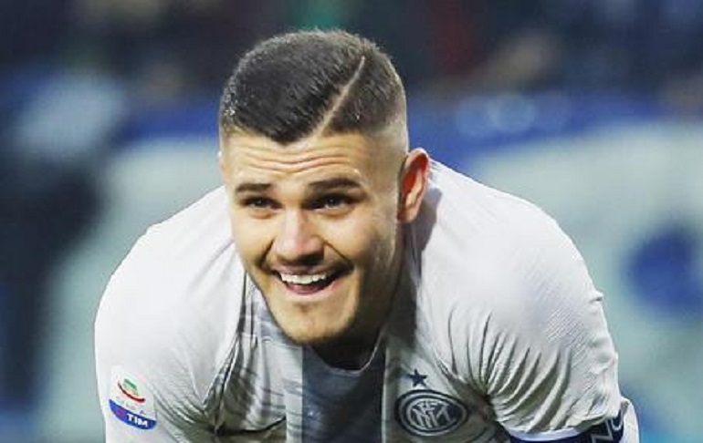 Mauro Icardi, Paratici: "Ora è dell'Inter. A giugno vedremo..." (foto Ansa)