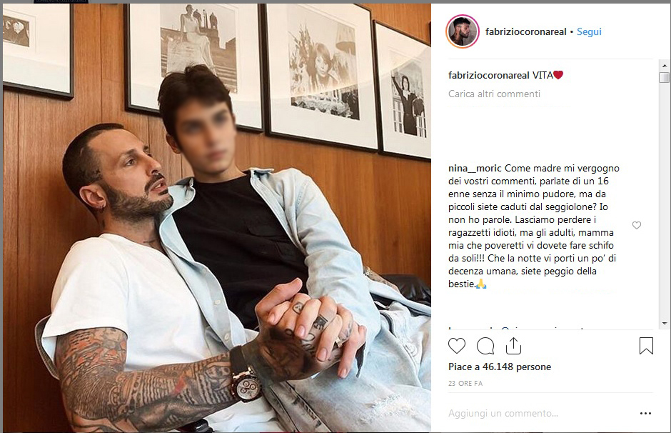 fabrizio corona foto carlos