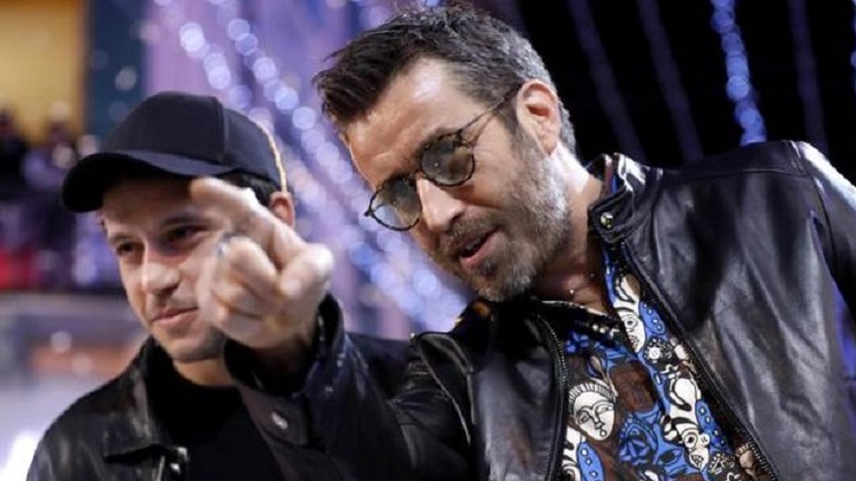 Sanremo 2019, per la Giuria degli "Stonati" in testa ci sono Carta-Shade e Rancore-Silvestri (foto Ansa)