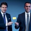 Reddito di cittadinanza, Conte e Di Maio presentano card numero 13