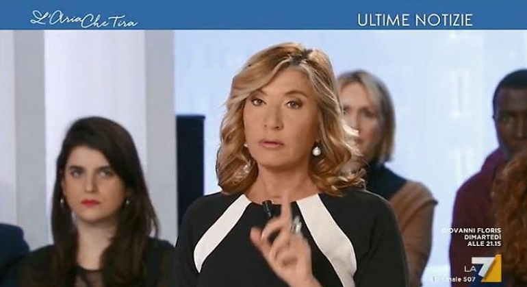 La7, il servizio su Matteo Salvini con la canzone di Achille Lauro