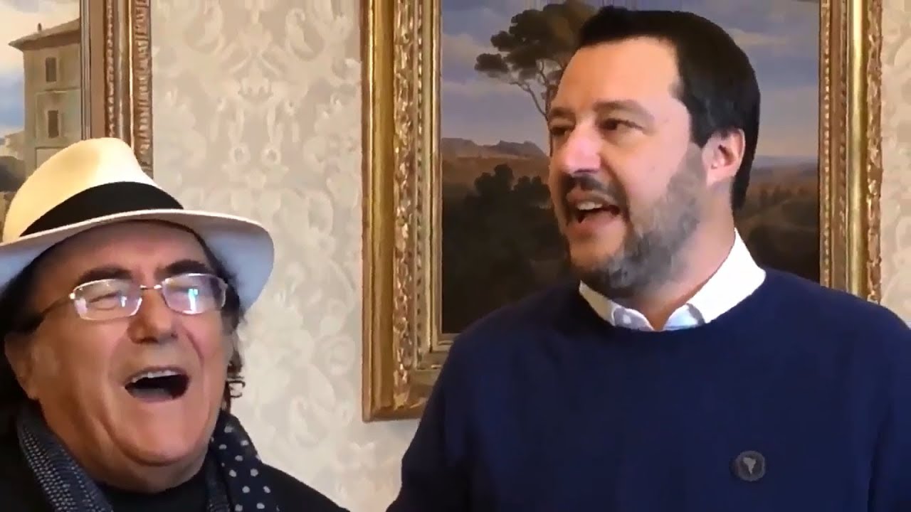 Salvini e il dilemma di Al Bano, tra Lecciso-Di Maio che rompe e Romina-Berlusconi che ammicca...