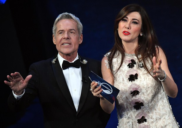 sanremo 2019 Virginia Raffaele Claudio Baglioni