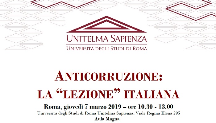 anticorruzione sapienza