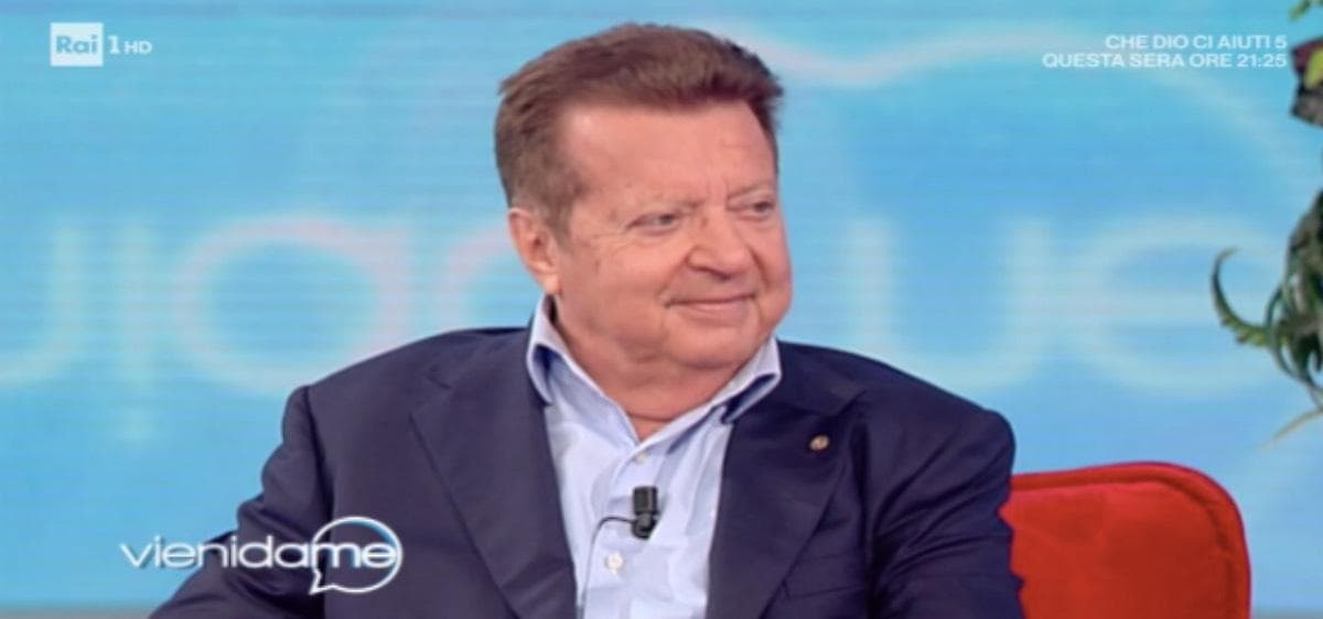 Vieni da me, Vittorio Cecchi Gori da Caterina Balivo dopo l'ischemia