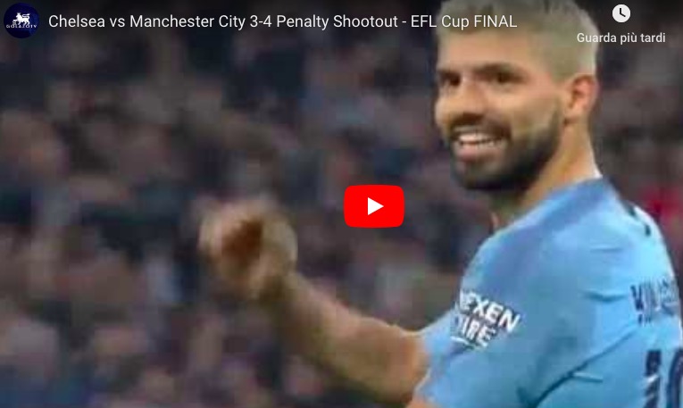 Il Chelsea di Sarri ko ai rigori, seconda finale persa contro il City di Guardiola