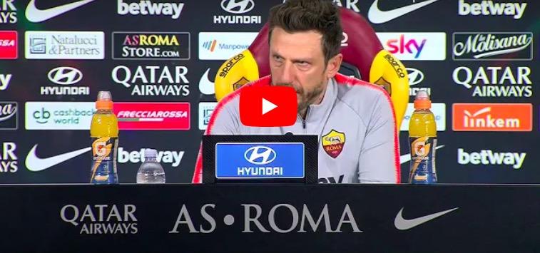 Di Francesco: "Sarri? Io non parlo con Baldini ma con Monchi"