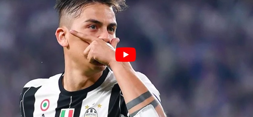 Juventus-Frosinone 1-0, super gol di Dybala. Tornano Bonucci e Chiellini