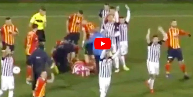 Lecce-Ascoli, Scavone salvato grazie all'intervento di Ciciretti e Mancosu: è fuori pericolo