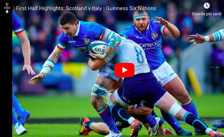 Scozia-Italia 33-20, diciottesima sconfitta consecutiva nel 6 Nazioni di rugby