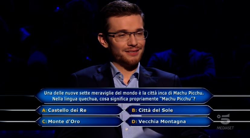 Chi vuol essere milionario? Chi è Alessio Ciani, il 26enne che ha vinto 150mila euro