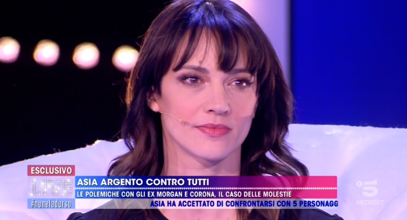 Live Non è la D'Urso Asia Argento