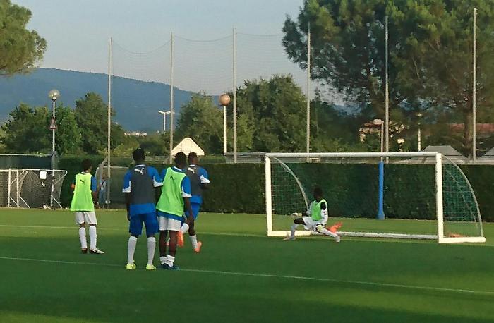 montecchio maggiore portiere colpito