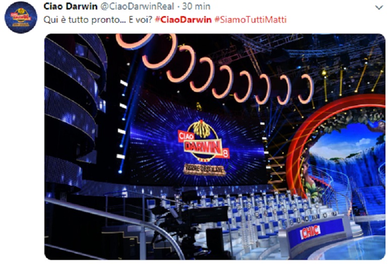 Ciao Darwin 2018, sale la febbre su Twitter. Ecco le anticipazioni su Madre Natura e ospiti