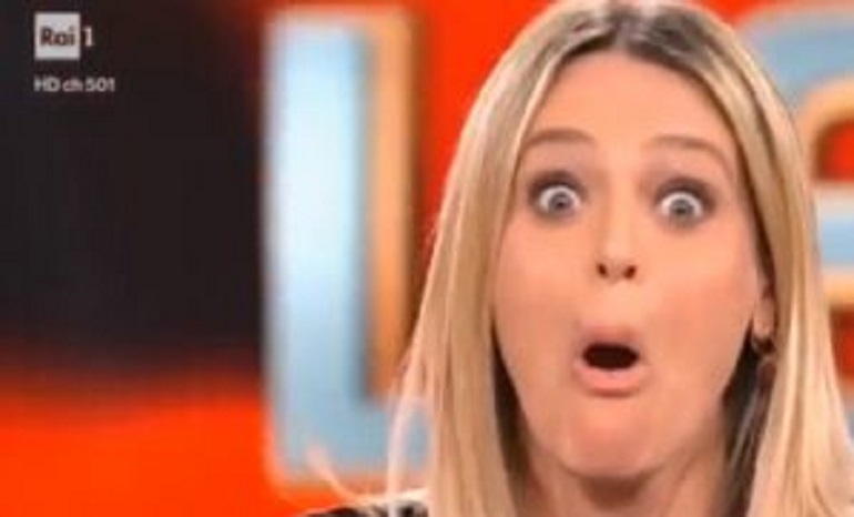 L'Eredità, Eleonora Arosio: "Non so chi sia il padre de mio bambino? Era solo una battuta"