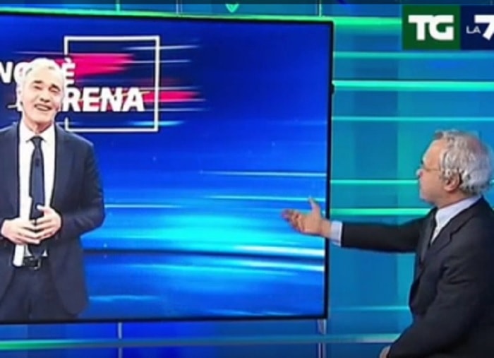 Non è l'Arena, Mentana a Giletti: "Ho letto che abbiamo litigato. Ti sei dimenticato di dirmelo" VIDEO