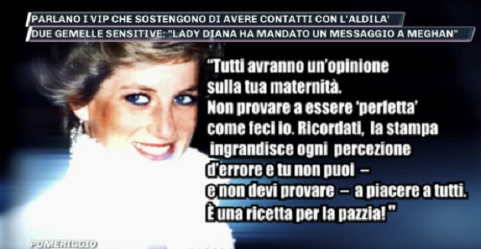 pomeriggio cinque sensitive lady d