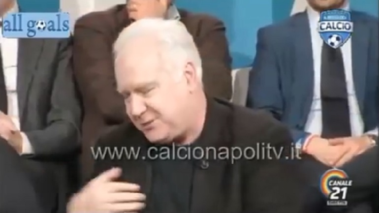 Mario Sconcerti sbotta in diretta: "Juve merda!" VIDEO
