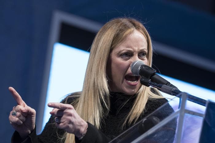 Meloni: "No ai matrimoni misti, M5S punkabbestia". Calenda: "Sei la versione burina del Ku Klux Klan"