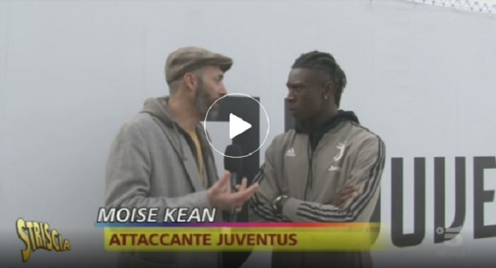 Striscia la Notizia contro Moise Kean: ecco cosa è successo