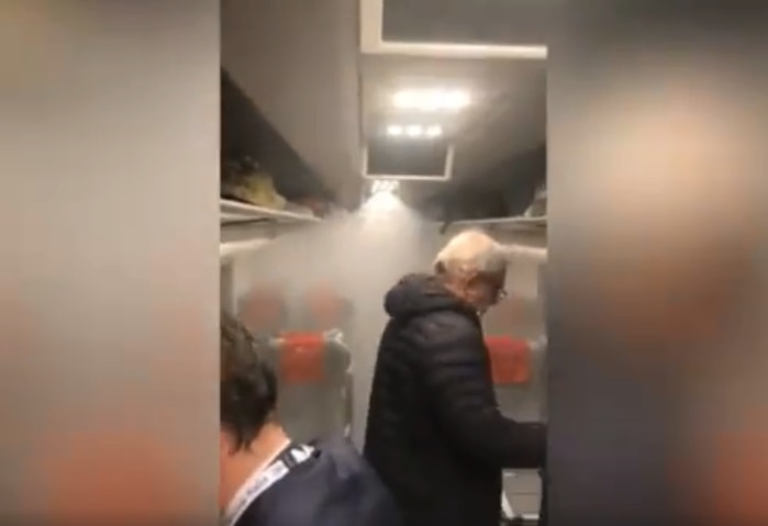 Frecciarossa Milano-Roma, scatta allarme antincendio: doccia imprevista per i passeggeri