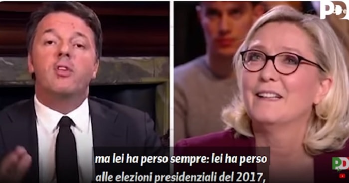renzi le pen