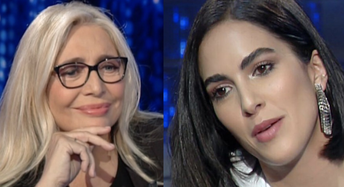 Domenica In, Rocio Morales e il bacio con Fedez: "E' stato molto umile"