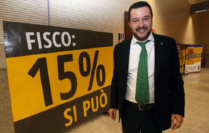 Flat tax, Matteo Salvini ha vinto al Superenalotto