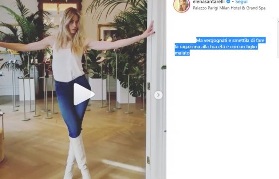 Elena Santerelli contro gli haters: "Vi prendo a schiaffi a tutti"