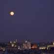 La Superluna di primavera su Roma