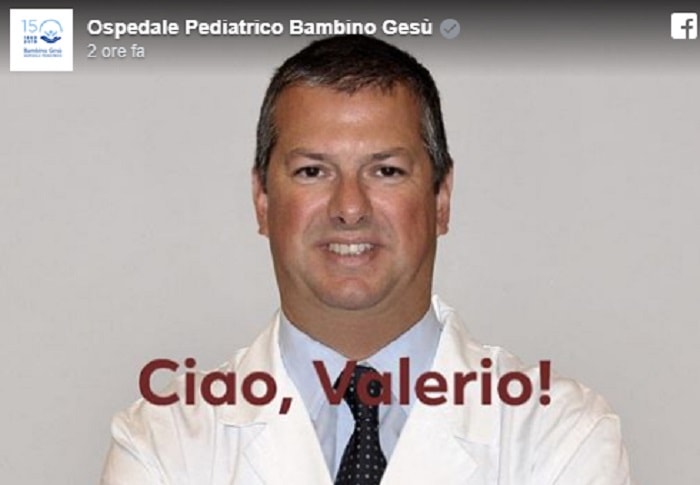 Valerio Nobili, primario del Bambin Gesù di Roma ha infarto in bici e muore a 52 anni