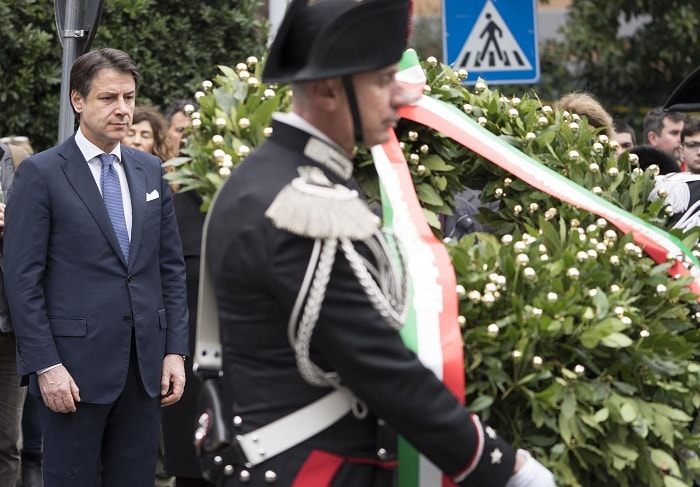 Via Fani (Roma): il ricordo del rapimento di Aldo Moro e dell'uccisione della scorta