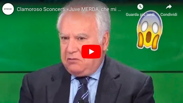 Mario Sconcerti: "Juve m***a" in diretta tv, poi si scusa sul Corriere della Sera