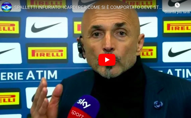 Spalletti-Caressa, scintille su Sky: "Icardi merita esclusione per come si è comportato. Mediare è umiliante"