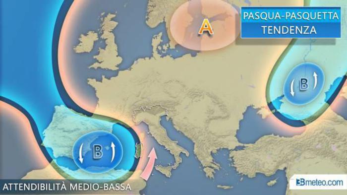 previsioni meteo pasqua