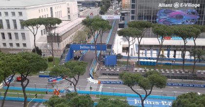 Formula E, tutto pronto all'Eur. Le FOTO e i VIDEO delle prove4